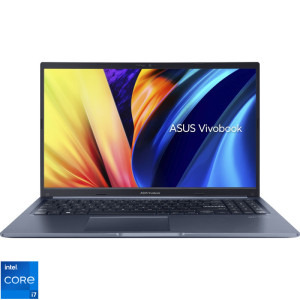 Laptop ASUS 15.6 Vivobook 15 X1502VA, FHD, Procesor Intel® Core™ i7-13620H (24M Cache, up to 4.90 GHz), 16GB DDR4, 512GB SSD, Intel UHD, No OS, Quiet Blue
