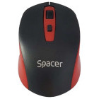 Mouse Spacer SPMO-WS01-BKRD Black/Red
