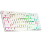 Tastatura Gaming Redragon Anubis White RGB Mecanica Brown Switch