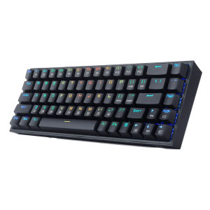 Redragon Castor Black RGB Mecanica Red Switch