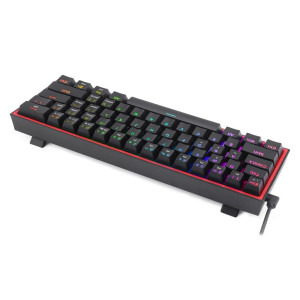 Redragon Fizz Black RGB Mecanica Red Switch