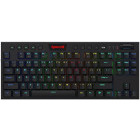 Tastatura Gaming Redragon Horus Black TKL Wireless RGB Mecanica Red Switch