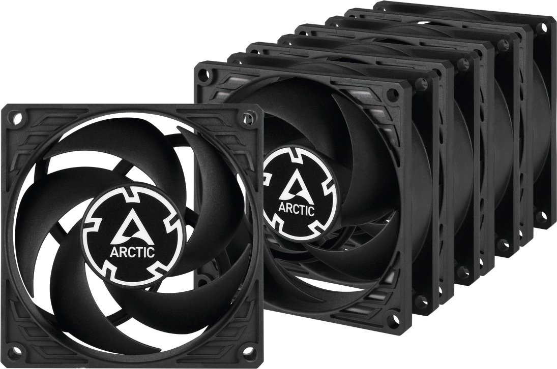 Ventilator / radiator ARCTIC AC P8, 80mm, Value 5-Pack