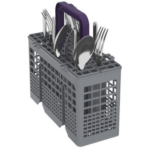 Beko BDFS26020XQ, Slim, 10 seturi, 6 programe, Clasa E, ProSmart Inverter, Hygiene Intense, Fast+, 45 cm, Inox
