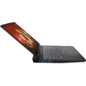 Lenovo Gaming 15.6'' IdeaPad 3 15ARH7, FHD IPS 120Hz, Procesor AMD Ryzen™ 5 7535HS (16M Cache, up to 4.55 GHz), 16GB DDR5, 512GB SSD, GeForce RTX 2050 4GB, No OS, Onyx Grey