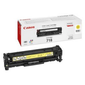 Canon Toner 718 Yellow