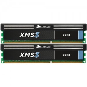 Corsair XMS3 8GB DDR3 1600MHz CL9 Dual channel kit