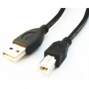 Cablu periferice Gembird USB 2.0 Male tip A - USB 2.0 Male tip B, 1.8m, negru