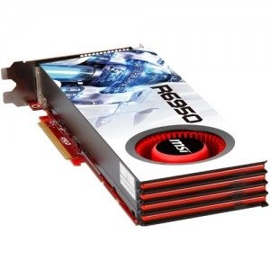 MSI Radeon HD6950 2GB GDDR5 256-bit