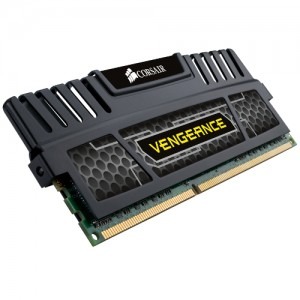 Corsair Vengeance 4GB DDR3 1600MHz CL9 Dual channel kit Rev. A