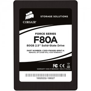 Corsair Force Series A 80GB SATA-II 2.5 inch + adaptor 2.5" - 3.5"