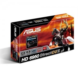 ASUS Radeon HD6950 DirectCU II 2GB GDDR5 256-bit