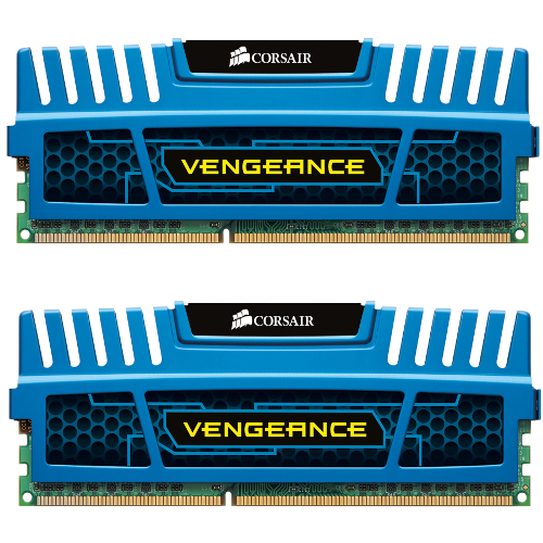 Memorie Corsair Vengeance Blue 8GB DDR3 1600MHz CL9 Dual Channel Kit Rev A