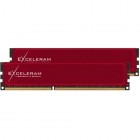 Exceleram Red Culvert 4GB DDR3 1600MHz CL6 Dual Channel Kit