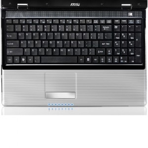 MSI 17.3'' CR720-231XEU Core i3 370M 2.4GHz 4GB 500GB Black