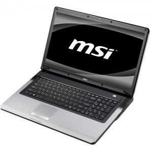 MSI 17.3'' CR720-231XEU Core i3 370M 2.4GHz 4GB 500GB Black