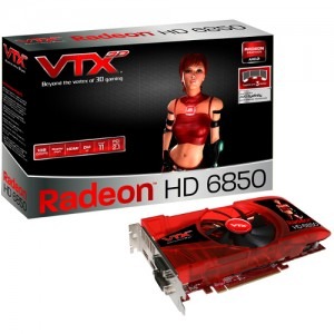 VTX3D Radeon HD6850 1GB GDDR5 256-bit