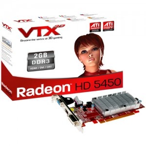 VTX3D Radeon HD5450 2GB DDR3 64-bit