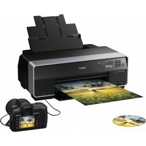 Epson Stylus Photo R3000, inkjet, color, format A3+, retea, Wi-Fi