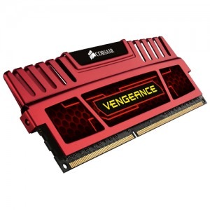Corsair Vengeance Red 8GB DDR3 1600MHz CL9 Dual Channel Kit Rev. A