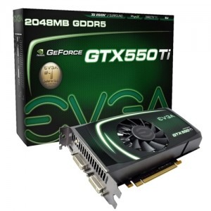 EVGA GeForce GTX 550 Ti 2GB GDDR5 192-bit