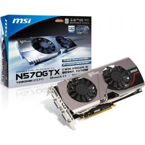 MSI GeForce GTX 570 Twin Frozr III Power Edition OC 1.28GB GDDR5 320-bit