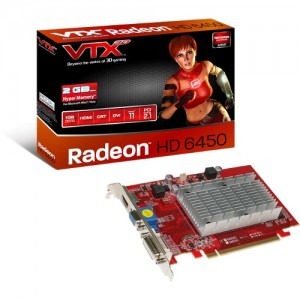 VTX3D Radeon HD6450 1GB DDR3 64-bit v3