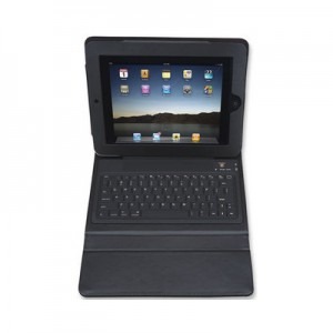 Manhattan Keyboard Case Black pentru iPad generatia a 2-a