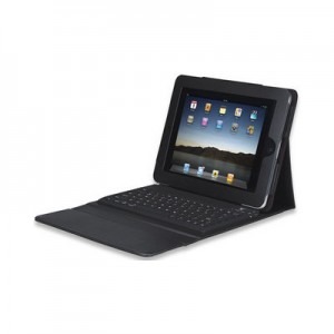 Manhattan Keyboard Case Black pentru iPad generatia a 2-a
