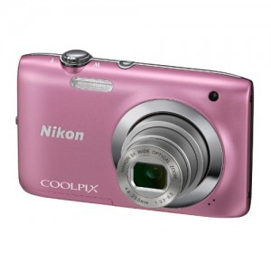 Nikon COOLPIX S2600 roz + Bonus - Card 4 Gb + Husa protectie Nikon