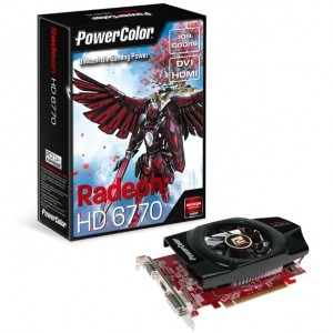 PowerColor Radeon HD6770 1GB GDDR5 128-bit v2