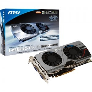 MSI GeForce GTX 560 Ti Twin Frozr III Power Edition 1GB GDDR5 256-bit