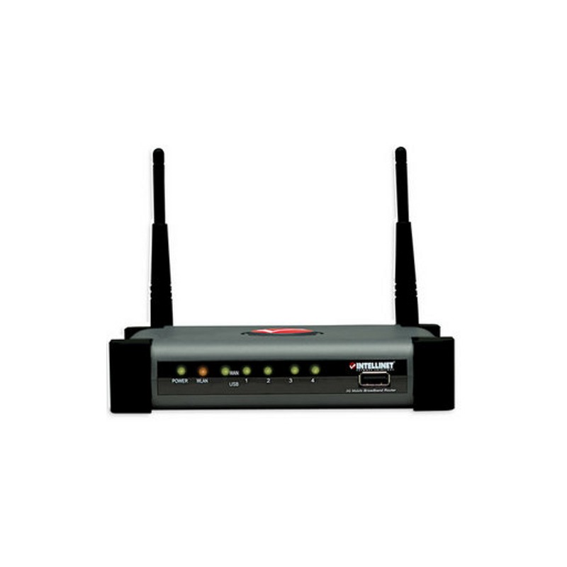 Router wireless Intellinet 300N 300 Mb/s 4-Ports - PC Garage