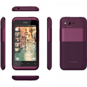 HTC Rhyme Plum BOX Husa protectie + Casti + Breloc + Dock + Card memorie 8GB