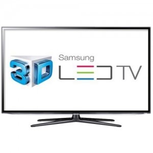 Samsung Smart TV UE46ES6100 Seria ES6100 116cm negru Full HD 3D + 2 perechi de ochelari 3D