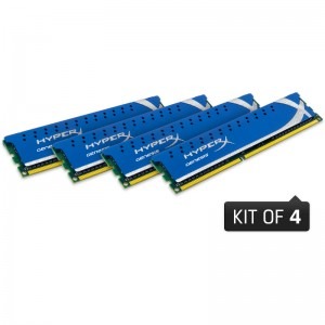 HyperX Genesis 32GB DDR3 1600MHz CL9 Quad Channel Kit