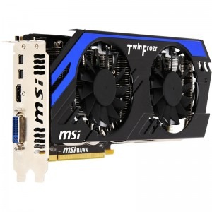 MSI Radeon HD7870 Hawk 2GB GDDR5 256-bit