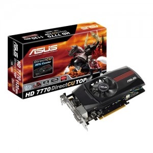 ASUS Radeon HD7770 GHz Edition DirectCU Top 1GB GDDR5 128-bit
