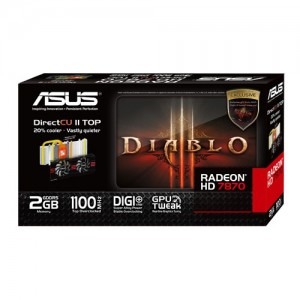 ASUS Radeon HD7870 GHz Edition DirectCU II Top 2GB GDDR5 256-bit v2
