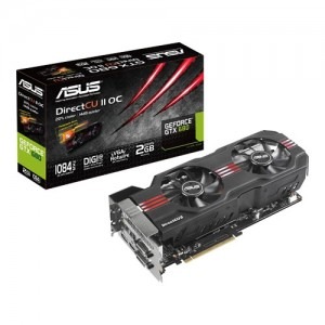 ASUS GeForce GTX 680 DirectCU II OC 2GB GDDR5 256-bit
