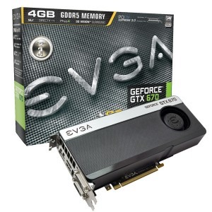 EVGA GeForce GTX 670 Superclocked+ 4GB GDDR5 256-bit