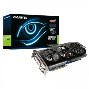 GIGABYTE GeForce GTX 680 OC WindForce 3X 4GB GDDR5 256-bit