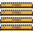 Crucial Ballistix Tactical 32GB DDR3 1600MHz CL8 Quad Channel Kit Low Profile