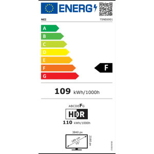 Nei Smart TV 75NE6901 Seria NE6901 189cm negru 4K UHD