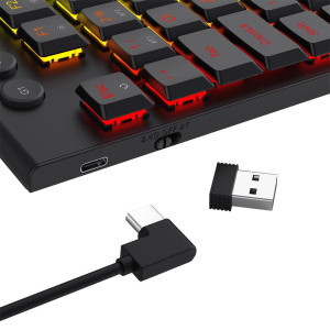 Redragon Horus Pro RGB Red Switch Mecanica