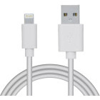 Cablu de date / adaptor Spacer USB-A Male la Lightning Male, 1.8 m, White