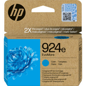 HP Cartus 924e EvoMore Cyan