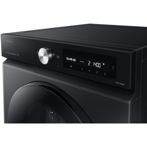 Samsung WW90DB7U34GBU4, Bespoke AI, 9 kg, 1400 RPM, Clasa A, AI EcoBubble, Super Speed, AI Energy, Negru