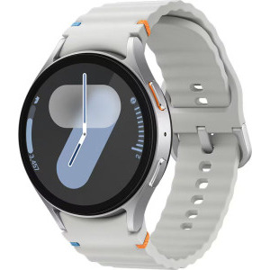 Samsung Galaxy Watch 7, LTE, 44 mm, Silver, Wi-Fi, Bluetooth, GPS, NFC, Rezistent la apa