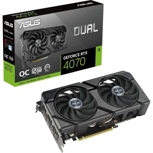 Placa video ASUS GeForce RTX 4070 DUAL EVO OC 12GB GDDR6X 192-bit